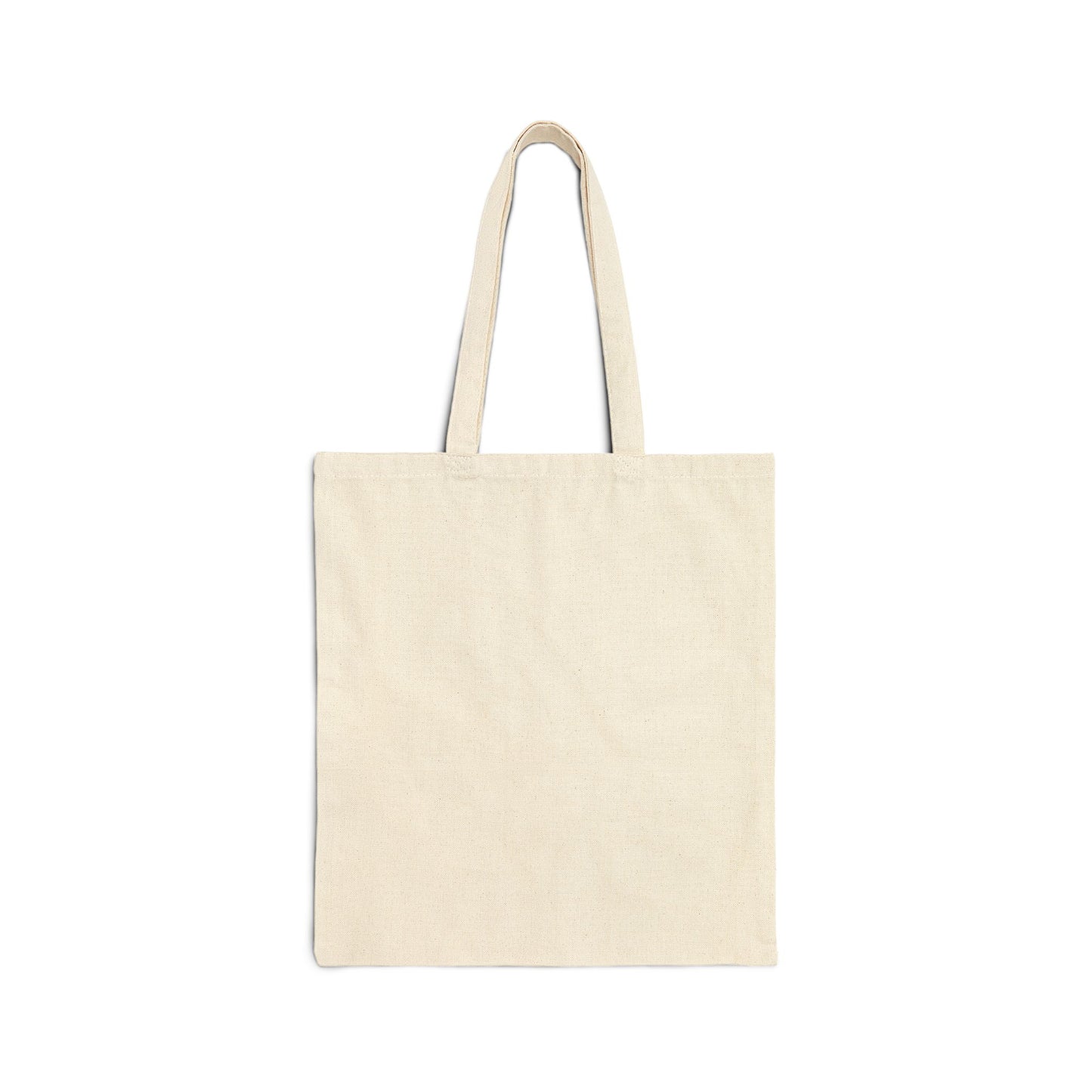 Checked Canvas Tote Bag