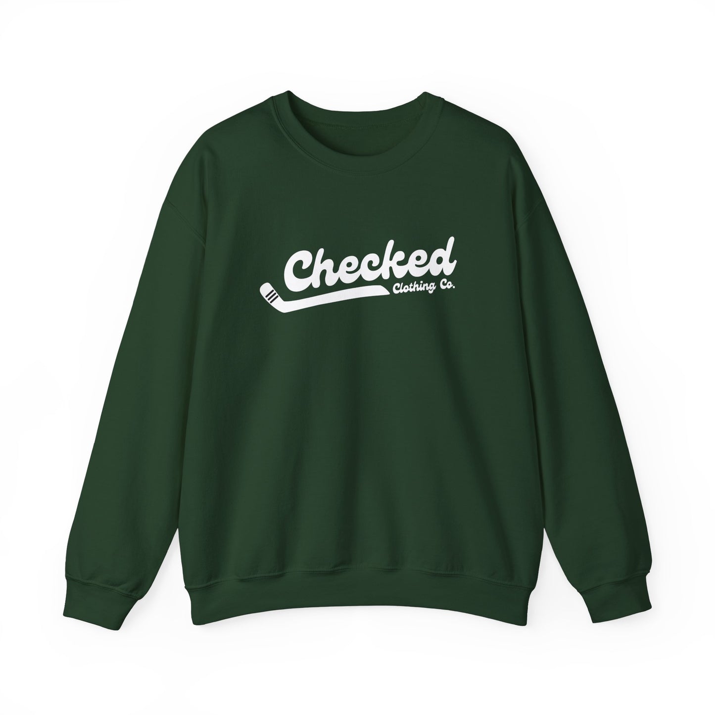 Checked Flagship Crewneck Sweatshirt