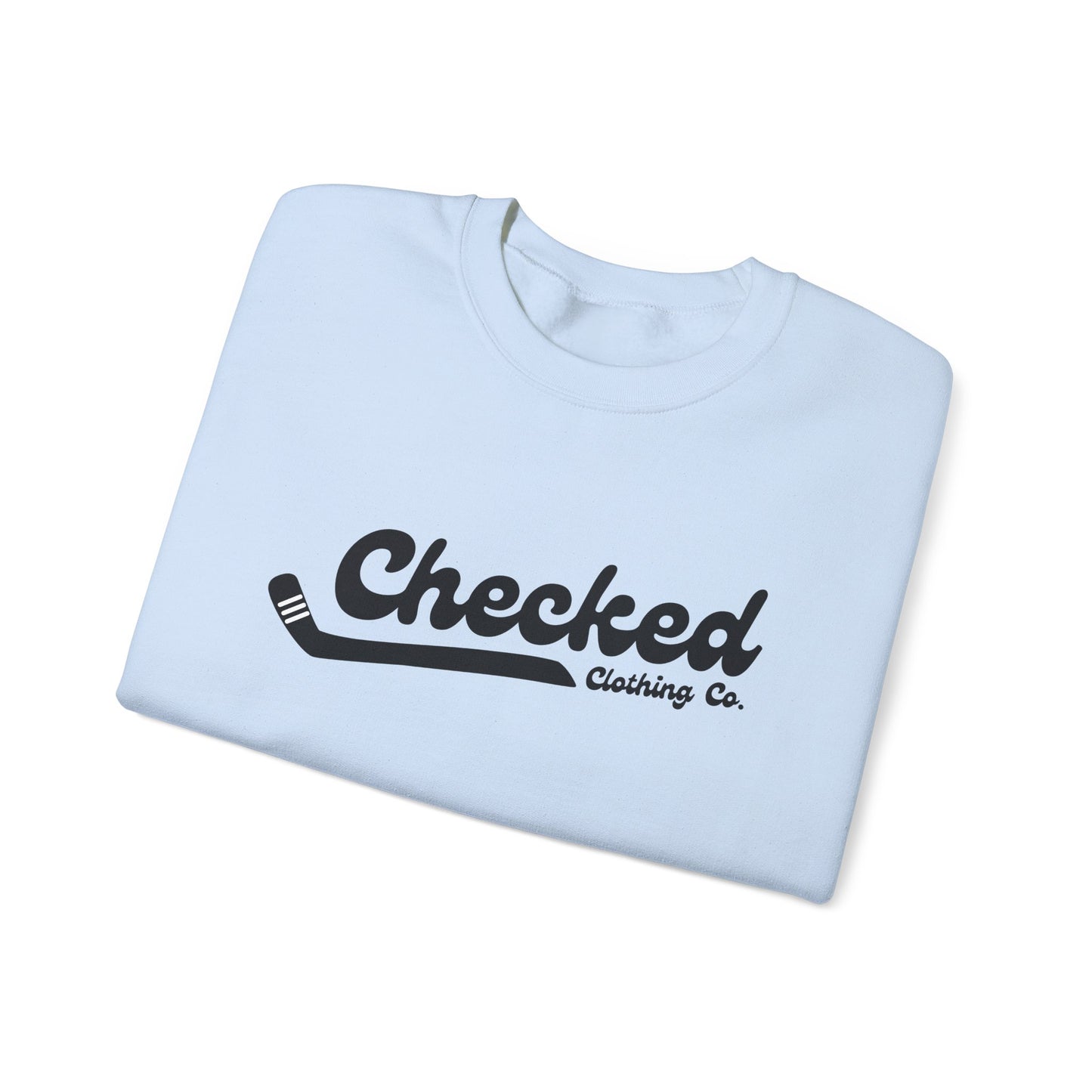 Checked Flagship Crewneck Sweatshirt