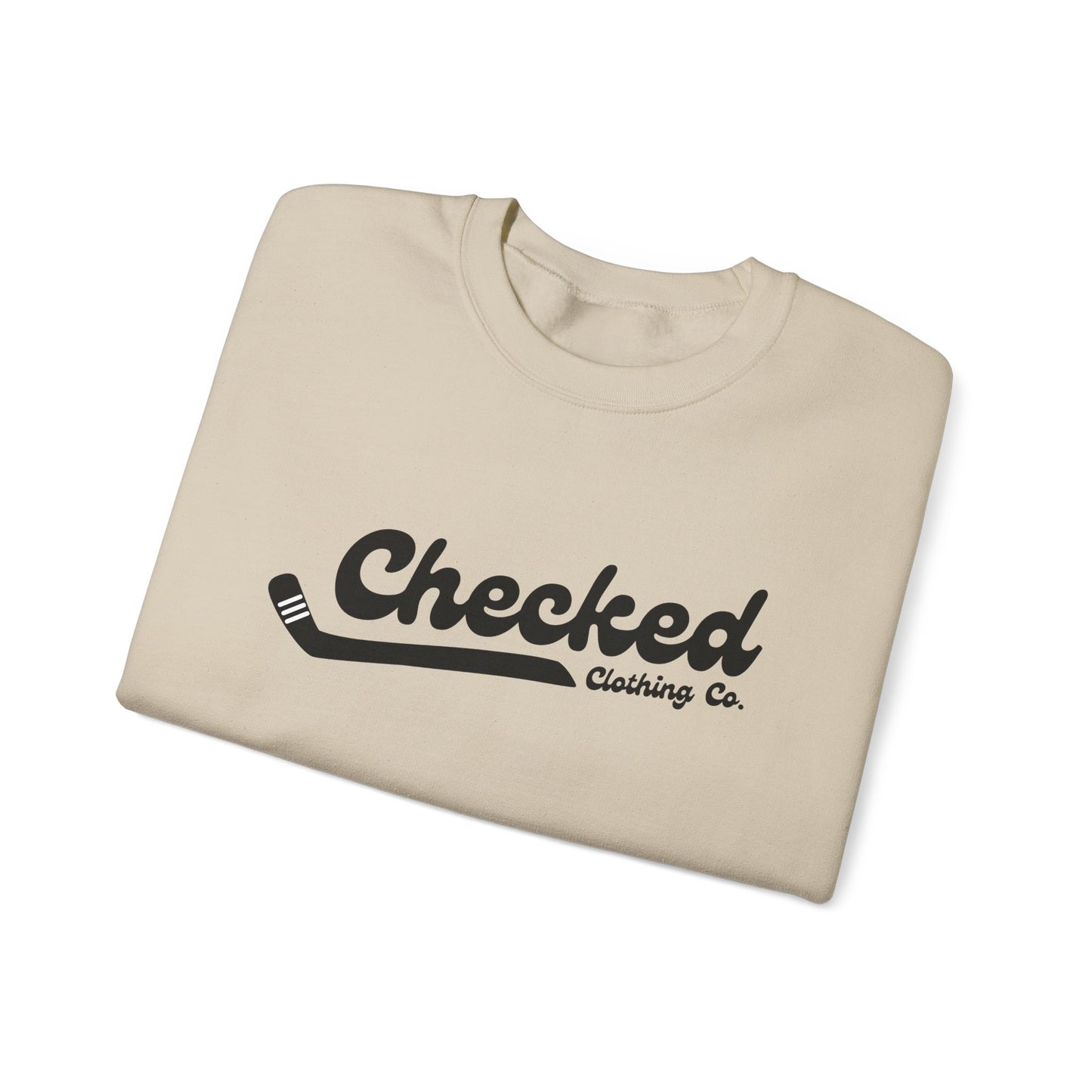 Checked Flagship Crewneck Sweatshirt