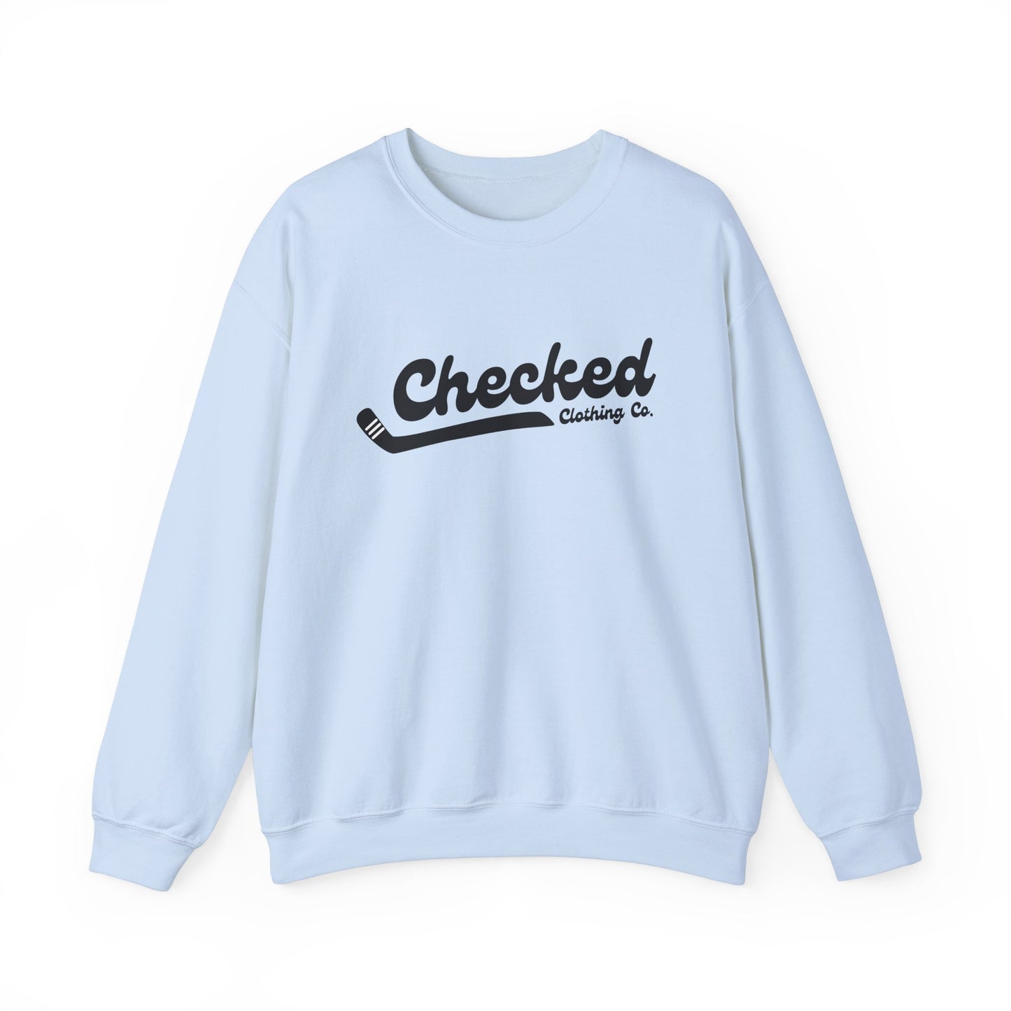 Checked Flagship Crewneck Sweatshirt
