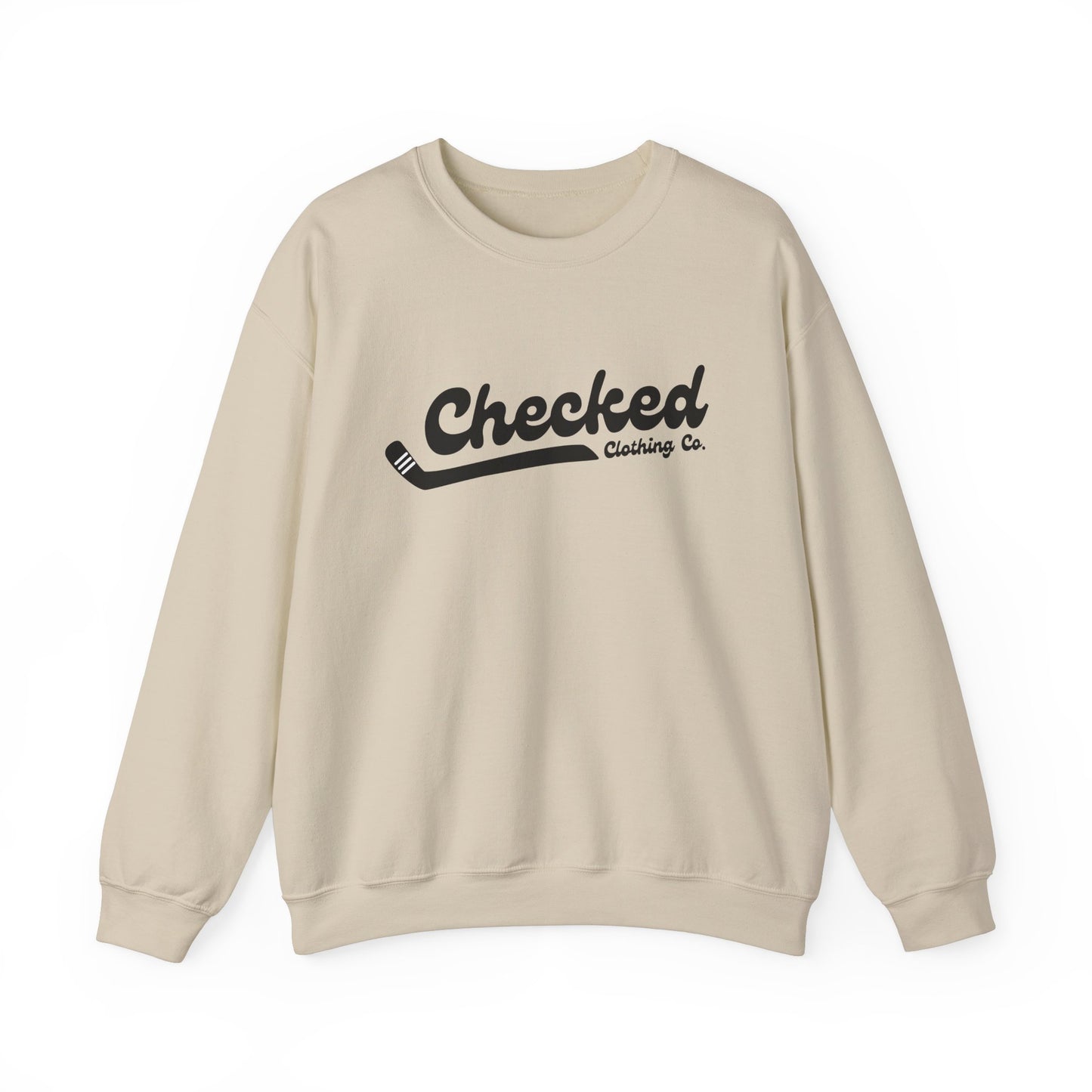 Checked Flagship Crewneck Sweatshirt