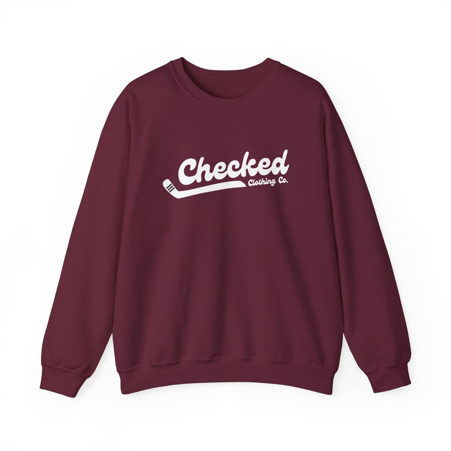 Checked Flagship Crewneck Sweatshirt