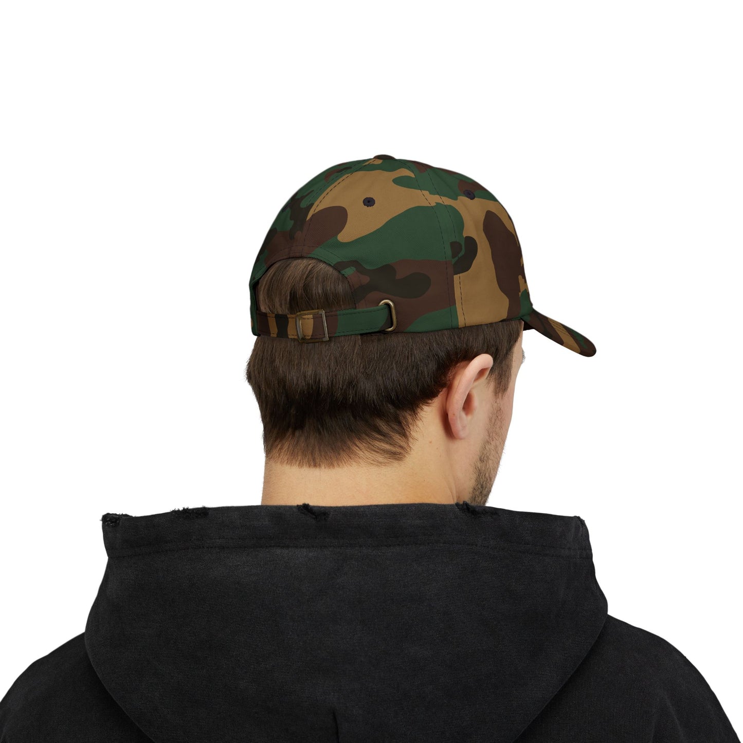 Checked Camo Dad Hat