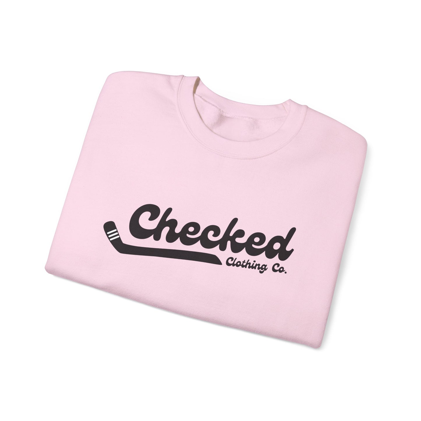 Checked Flagship Crewneck Sweatshirt