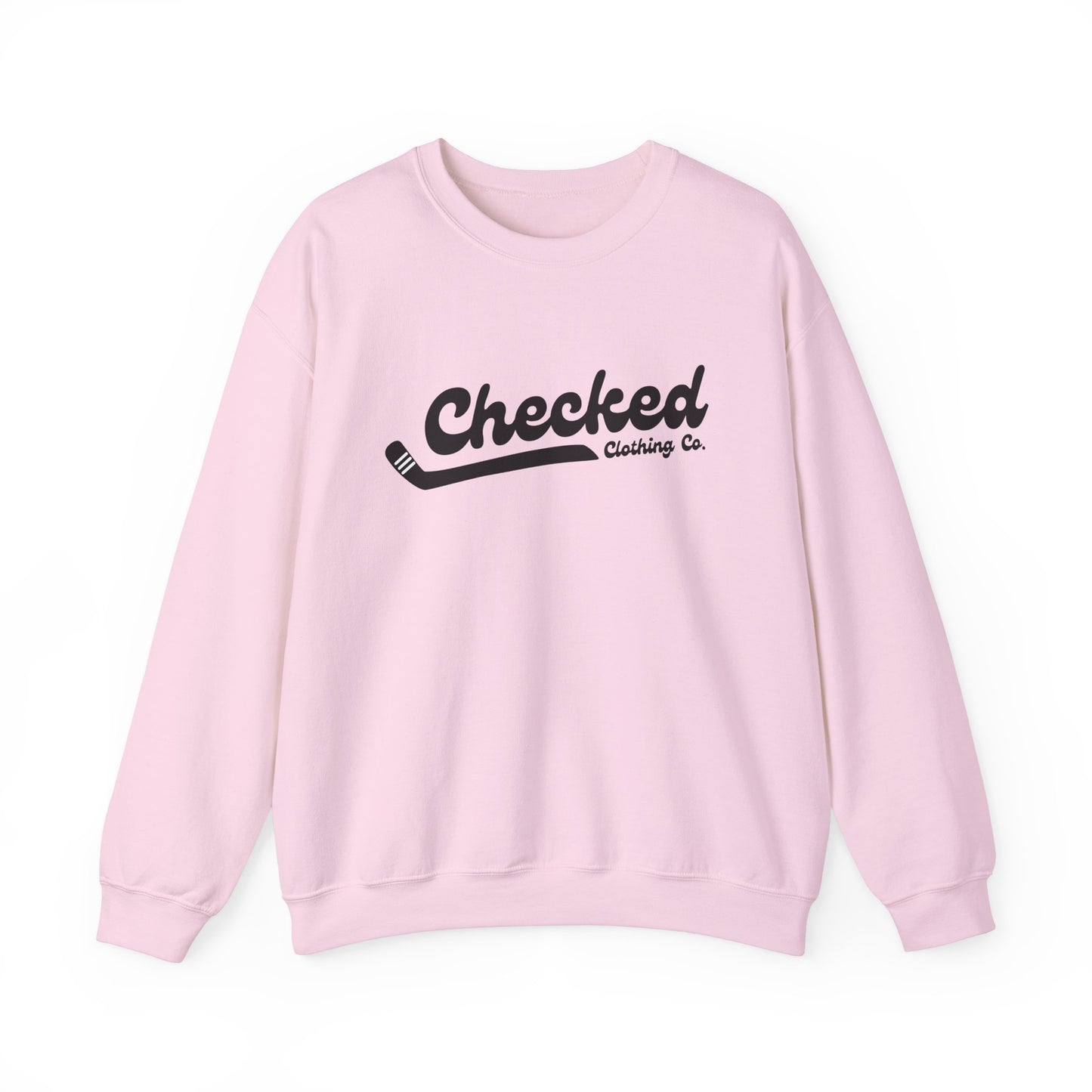 Checked Flagship Crewneck Sweatshirt
