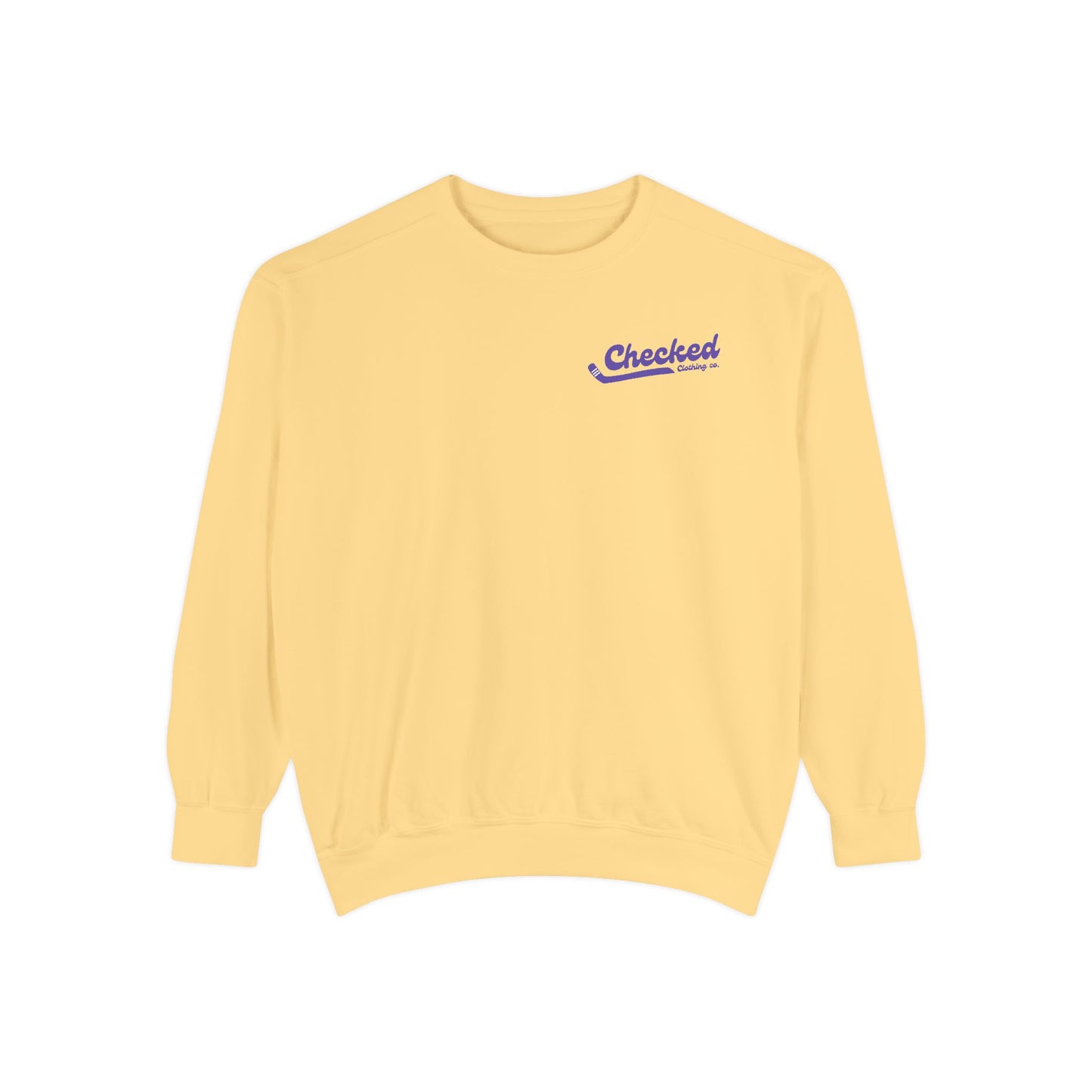 Don’t Stress Over Hockey - Comfort Colors Crewneck