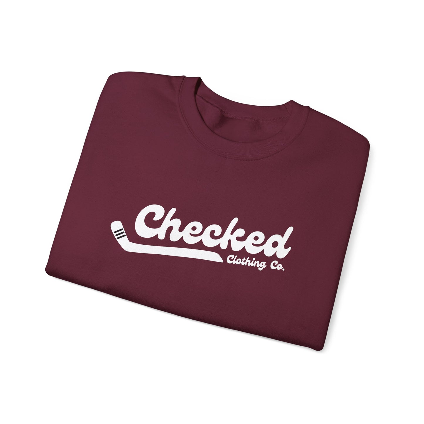 Checked Flagship Crewneck Sweatshirt
