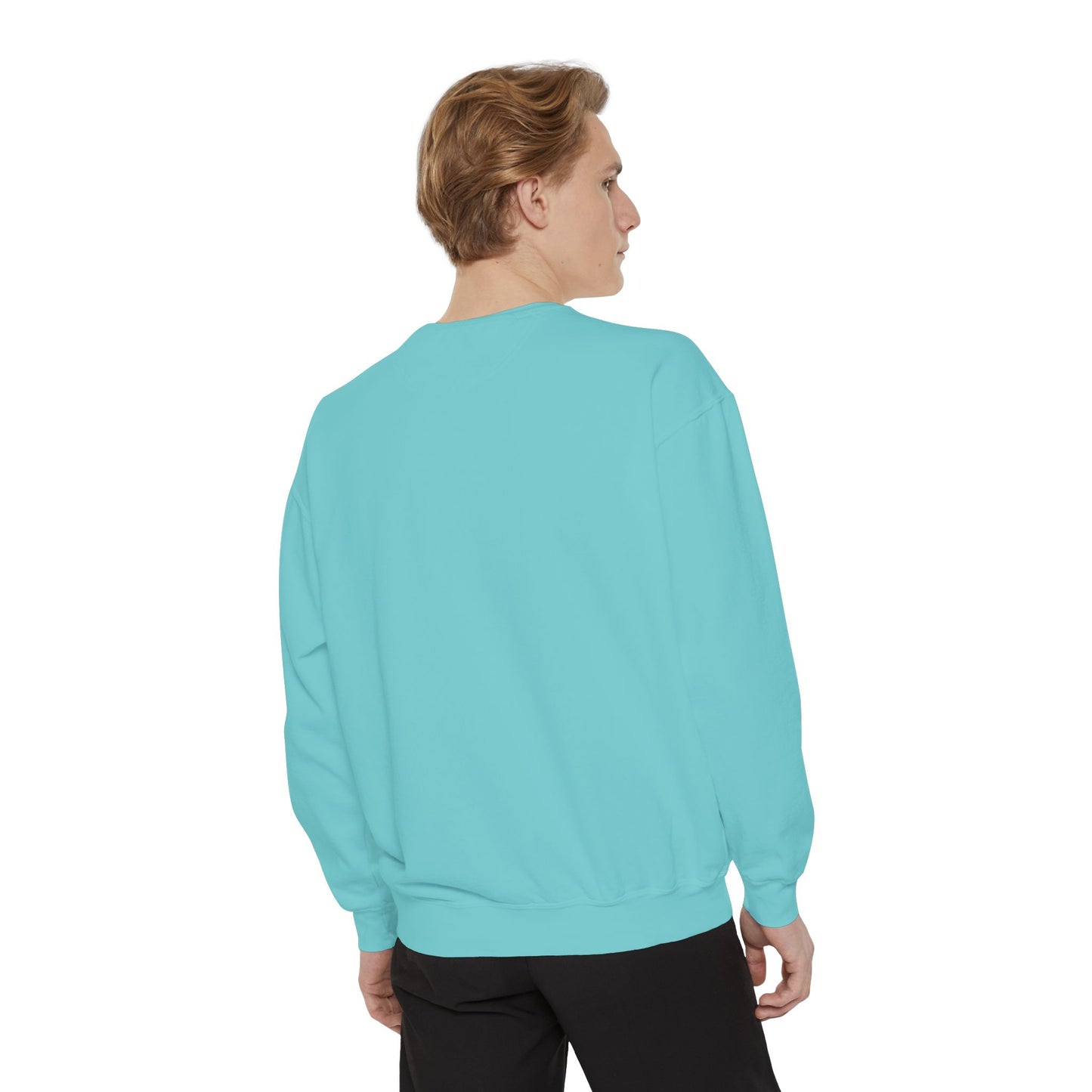 Checked Premium Comfort Colors Crewneck