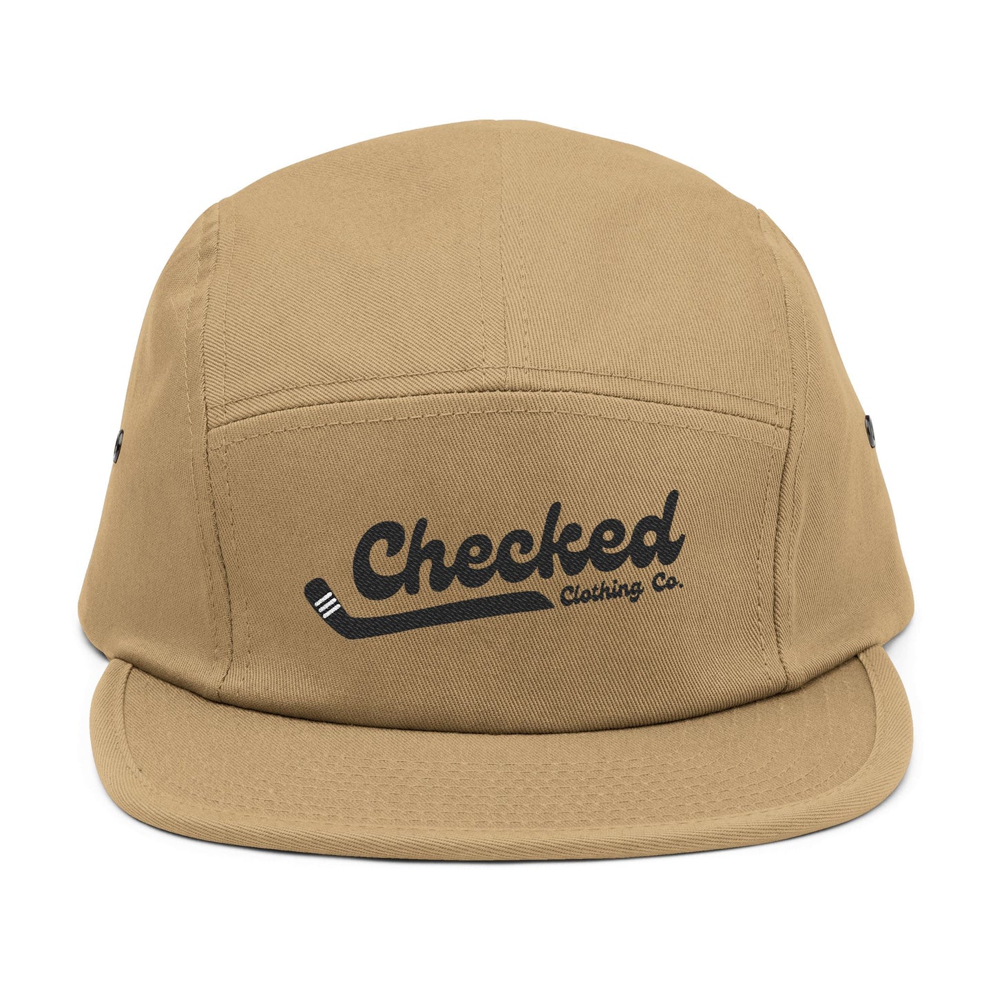 Checked Flagship 5 Panel Hat
